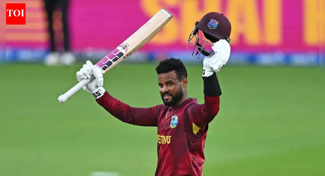 Historic! Not Sachin Tendulkar, Virat Kohli, or Rahul Dravid - Shai Hope becomes first batter to achieve this rare feat | Cricket News - The Times of India